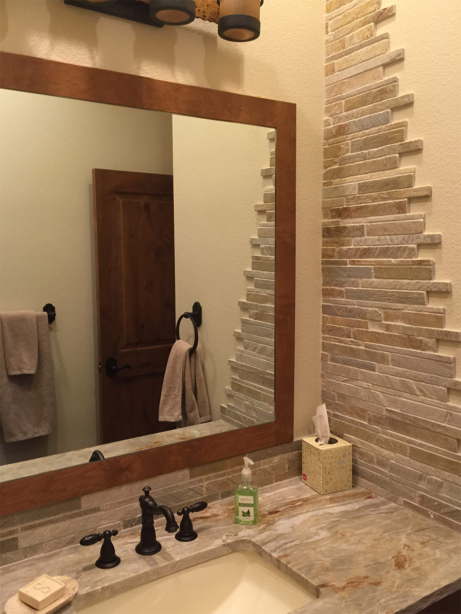 Bathroom remodeling by Bobby Wolfe Construction