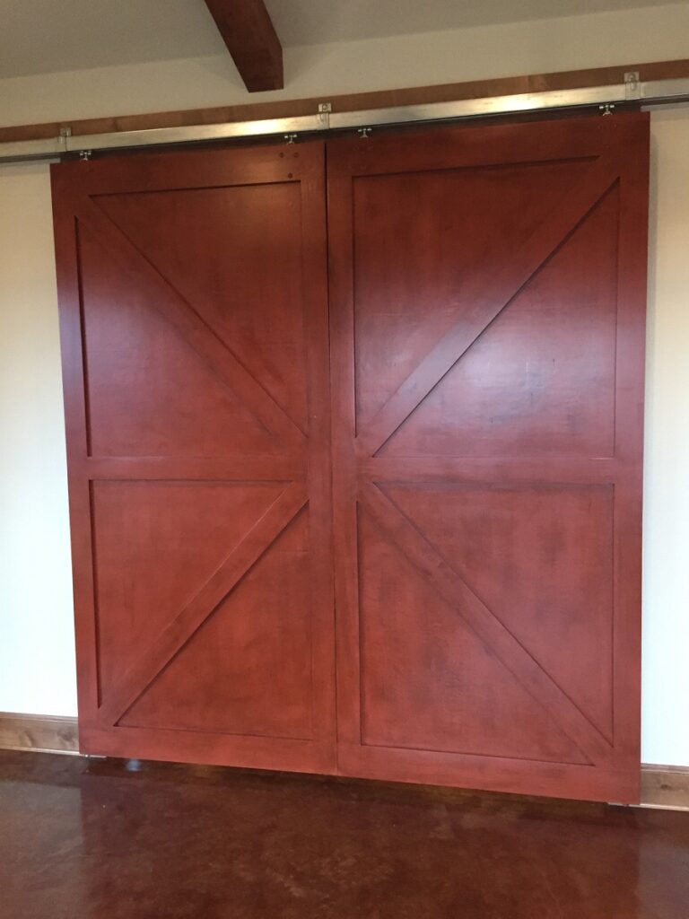 Interior, Sliding Barn-Style Doors